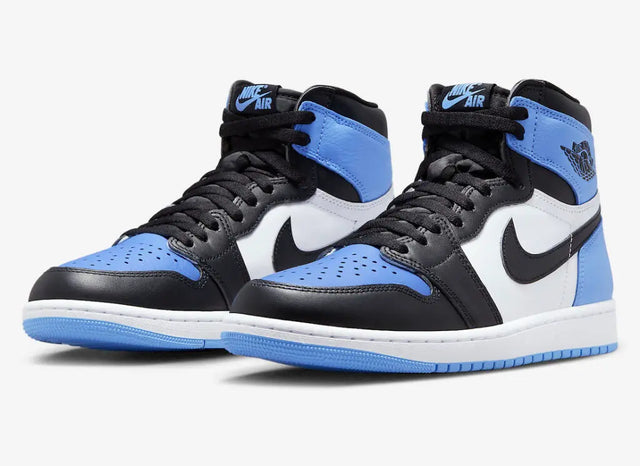 Boys Air Jordan 1 Retro OG High "Unc Toe"