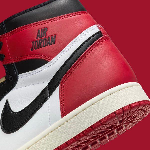 シューズ(男性用) NikeAirJordan 1 Retro High OG Black Toe Nike Air Jordan 1 Retro High OG Black Toe Reimagined Men's Shoes
