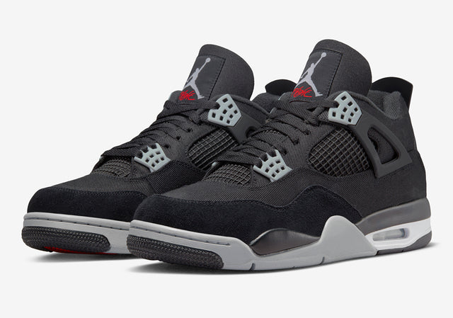 Air Jordan 4 Retro "Black Canvas"