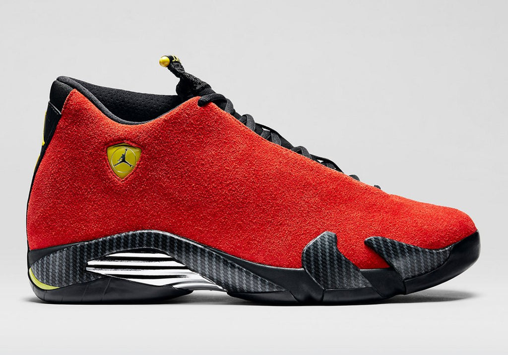Boys Air Jordan 14 Retro "Ferrari"