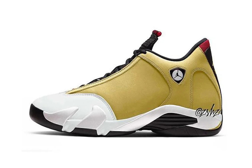 Jordan 14 retro yellow on sale