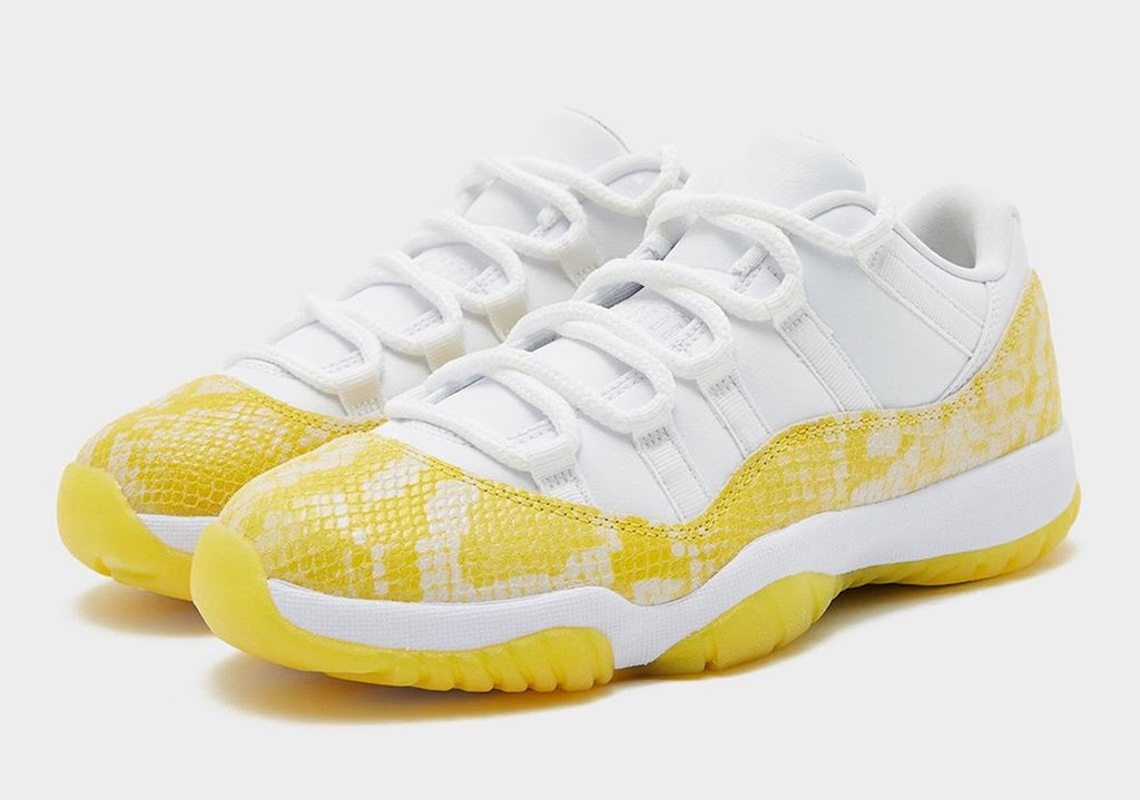 Air Jordan 11 Retro Low "Yellow Snakeskin"