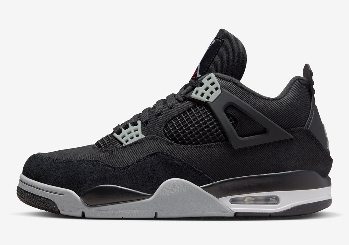 Air Jordan 4 Retro "Black Canvas"
